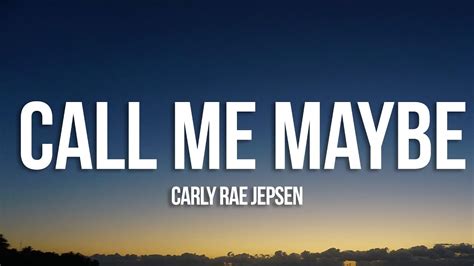 call me maybe lyrics